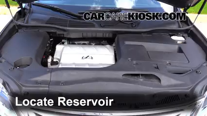 2014 Lexus RX350 3.5L V6 Windshield Washer Fluid Add Fluid
